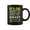 Black, variant on Melting Rubik Rubix Rubics Funny Puzzles Cube Speed Cubing V2 Coffee Mugs