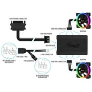Rosewill RGBF-23001 Casefan Rosewill Rgbf-23001 5 Pack Argb Fan