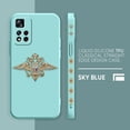 thumbnail image 3 of Funda para Redmi Note 12 11 11T 11R 11E 10 9 8 7 7S PRO PLUS 4G 5G Funda de silicona líquida Simple emblema de la Federación Rusa, 3 of 5