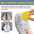 thumbnail image 2 of Jaysuing White Shoes Cleaning Cream Sports Shoes Wipe White Decontamination Yellow Stain-Free Cleaning Agent Shoe Polish -, 2 of 5