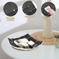 thumbnail image 3 of PU Leather Desktop Storage Tray, Folding Key Wallet Coin Holder, 3 of 5