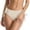 Beige, variant on Women's Swimwear High Waisted Bikini Bottom Tie Side Solid Color Swim Pants Comfortable Stretchy Beach Pool Swim Shorts