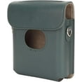 thumbnail image 3 of AVEKI Étui de Transport en Cuir PU pour Appareil Photo Sac de Protection Anti-Rayures Classique Rétro pour Imprimante Photo (Vert Foncé) B0508, 3 of 8