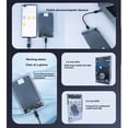 thumbnail image 3 of Carcasa para Disco Duro Tipo C, Carcasa para Disco Duro SSD SATA de 2,5 Pulgadas, Carcasa Externa, Carcasa para Disco Duro Externo Móvil Transparente, 3 of 5