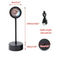 thumbnail image 3 of tooloflife Sunset Lamp Lamp Projection with USB Cable for Art Photography Party Home Romantic Décor, 3 of 8