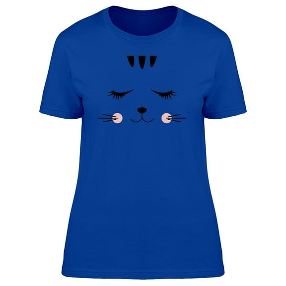 Sleepy Cat Silhouette Tee Women's -Image by Shutterstock
