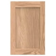 thumbnail image 5 of 12W x 24H Unfinished Oak Kitchen Cabinet Door Replacement, Shaker Style, 5 of 8