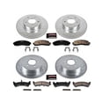 thumbnail image 3 of PowerStop Front and Rear Z23 Evolution Sport Carbon-Fiber Ceramic Brake Pad and Drilled & Slotted Rotor Kit Fits: FORD Select Models K1924, 3 of 10