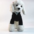thumbnail image 5 of Disfraz de perro de Halloween con calavera brillante sólida vestido de fiesta de carnaval para mascotas 466, 5 of 5