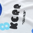 thumbnail image 3 of Boys' New Summer Cartoon Number Short Sleeve Set Fashion Letter T-shirt Shorts Casual Fashion Two Piece Set, 3 of 5