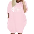 thumbnail image 1 of Womens Summer Dresses Pockets Tops Print Casual Plus Size Sundresses, 1 of 2