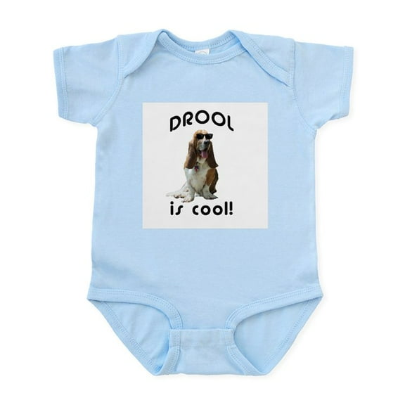 CafePress - Drool Is Cool! Infant Creeper - Baby Light Bodysuit, Size Newborn - 24 Months