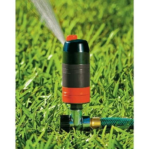 Green Thumb 02951-GT 2-Stage Connectable Rotary Lawn Sprinkler On Metal Spike Base - Quantity of 1
