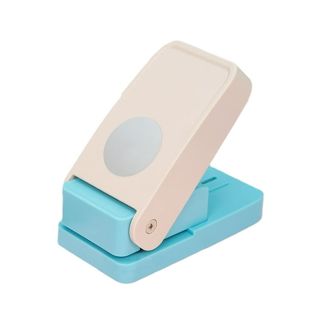 segolike Tab Punch Embossing Machine Embossing Tool DIY Portable Paper Puncher Hole Puncher for Self Made Index Label Planner Inserts Round