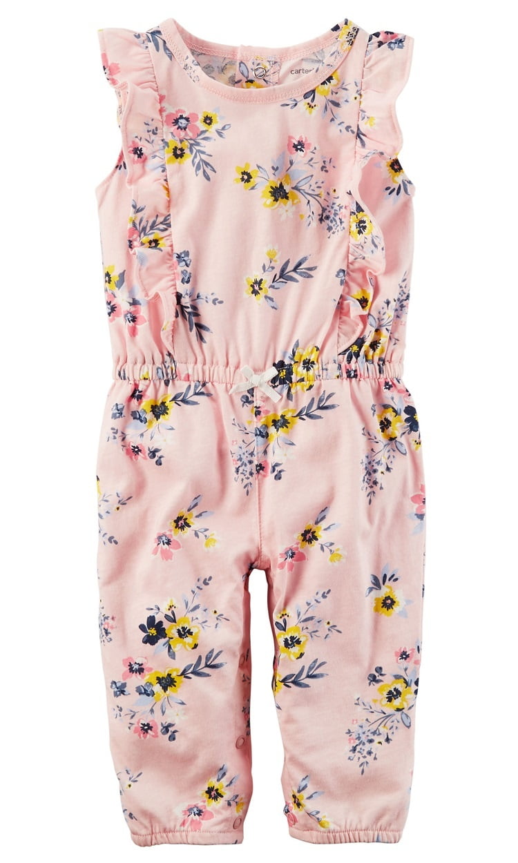 baby girls carter's floral romper