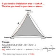 thumbnail image 2 of Sun Shade Sail SUNNY GUARD, 4,3 x 4,3 x 4,3 m, triángulo, arena, 2 of 8