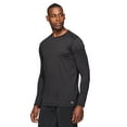 thumbnail image 4 of RBX Active Men's Long Sleeve Textured Crewneck Quick Dry Performance Top, 4 of 4