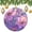 Pattern-1, variant on Lavender Flowers Ornament Lavender Flowers 3" Ceramic Christmas Ornament Xmas Tree Decoration for Family Friend