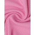 thumbnail image 5 of INSPIRE CHIC Women's Pajamas Pants Wide Leg Casual Ribbed Knit Loose Fit Sleep Soft Comfort Outfits Lounge Bottoms M Pink, 5 of 6