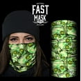 thumbnail image 3 of Green Skulls Neck Gaiter, 3 of 6