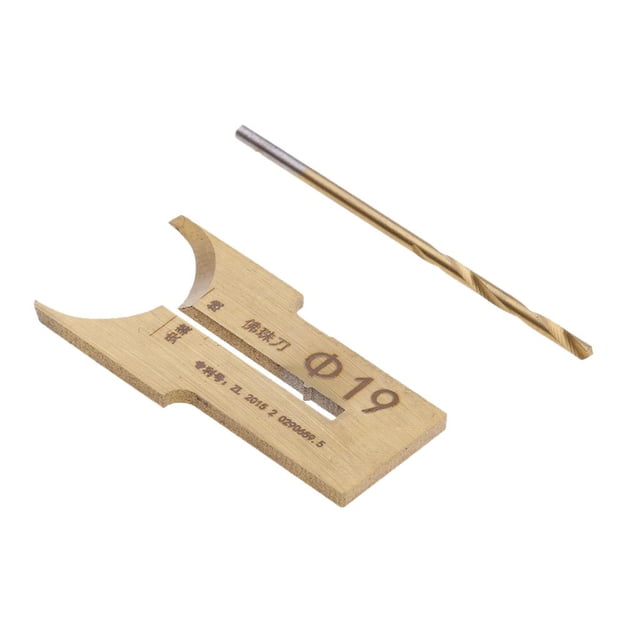 de taladros de 6-30 mm, broca de metal, vástago, herramientas de carpintería de bricolaje 19 mm DYNWAVEMX Broca de carburo