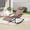 Brown, variant on Pellebant Chaise Patio Rocking Chair with Pillow Beige