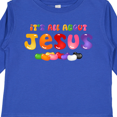 thumbnail image 4 of Inktastic Jelly Bean Jesus Boys or Girls Long Sleeve Toddler T-Shirt, 4 of 5