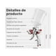 thumbnail image 4 of Pistola Para Pintar De Gravedad Hvlp 600 Ml Con 3 Boquillas, 4 of 6