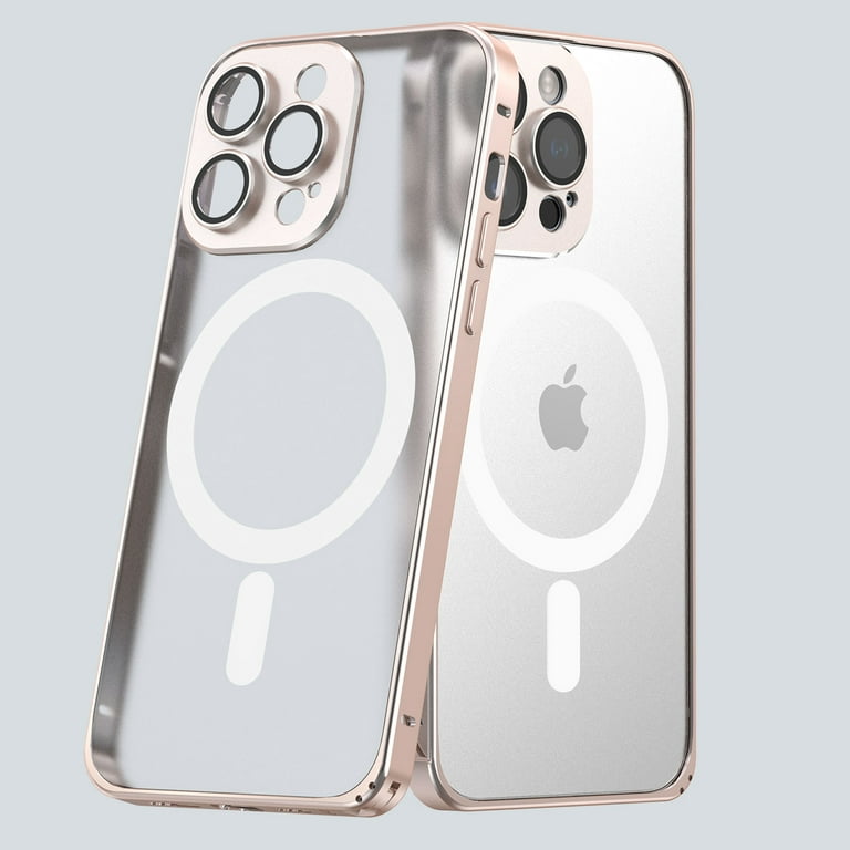 Funda Magsafe Metallic Para iPhone 12/13/14 (pro Y Pro Max)