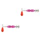 thumbnail image 3 of 2 piezas de calamar Jig con anzuelo Pulpo Jig Señuelo de pesca suave Pulpo de agua salada Violeta ligera, 3 of 8