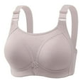 thumbnail image 4 of ALLLIST Women's Bras Plain Gray No Underwire Bralette Push up T Shirt Womens Lingerie Size 36-46, 4 of 4