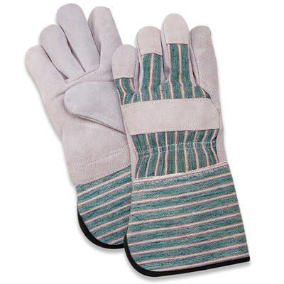 

NS Hand Protection Premium Shoulder Leather Palm Safety Cuff Work Gloves 2X-Large (48 Pairs)