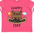thumbnail image 4 of Inktastic Happy Groundhog Day Cute Boys or Girls Toddler T-Shirt, 4 of 5