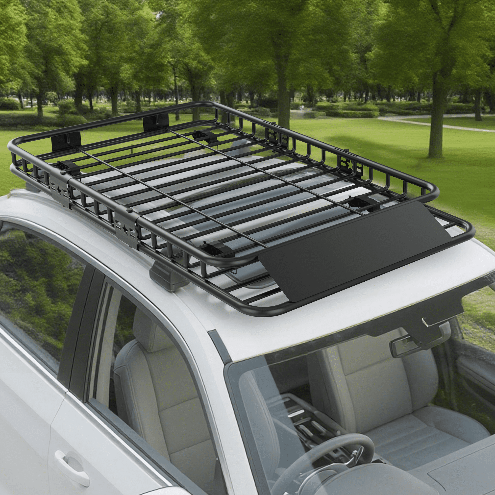 GOGRANT Roof Rack Heavy Duty 200LB Steel Universal 64" x 39" x 6"
