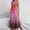 Multicolour, variant on Ovbmpzd Dresses for Women Maxi Spaghetti Strap V Neck Cami Dress Silky Ombre Ladies Sleeveless Slip Dresses S