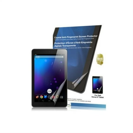Green Onions Supply Crystal Anti-Fingerprint Screen Protector for Dell Venue 8 Tablet, 1-Pack RT-SPDV801AF