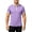 D267/Light Purple, variant on Polo Shirts For Men Breathable Short Sleeve Shirt For Running And Workout Solid Color Peak Lap Style Performance For Training Mens Polo Shirts