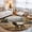 Green, variant on Majestic Elk Washable Area Rug 4 x 6 ft Brown Wildlife Animal Rocks Snowcap Alpine Meadow Farm Soft Non Slip Rugs Stain Repellent Indoor Felt Carpet for Living Dining Room Bedroom Home Office