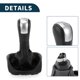 thumbnail image 4 of Pomo de cambio de marcha único Bargains con cubierta 6 velocidades para Skoda Octavia 2004-2012 de cuero sintético, 4 of 6