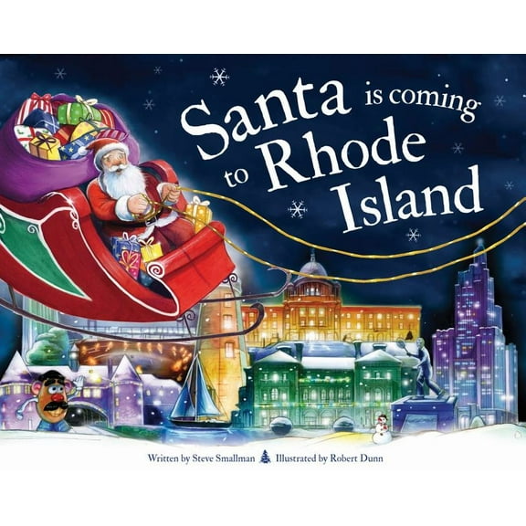 Santa Is Coming...: Santa Is Coming to Rhode Island (Hardcover)
