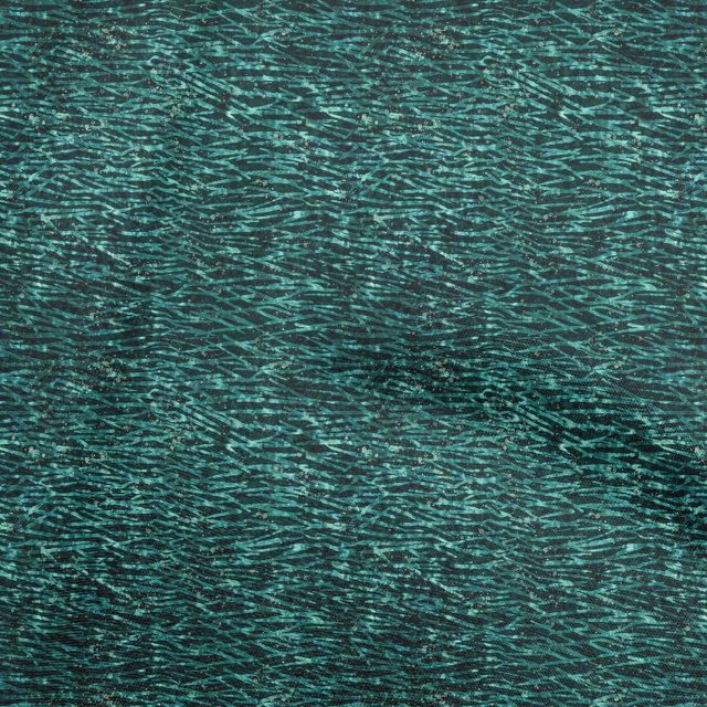 oneOone Georgette Viscose Teal Green Fabric Abstract Fabric For Sewing Printed Craft Fabric By The Yard 42 Inch Wide