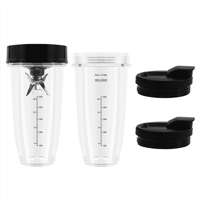 Replacement 24oz For Blender Cup, 24oz Cups With 7 Fins