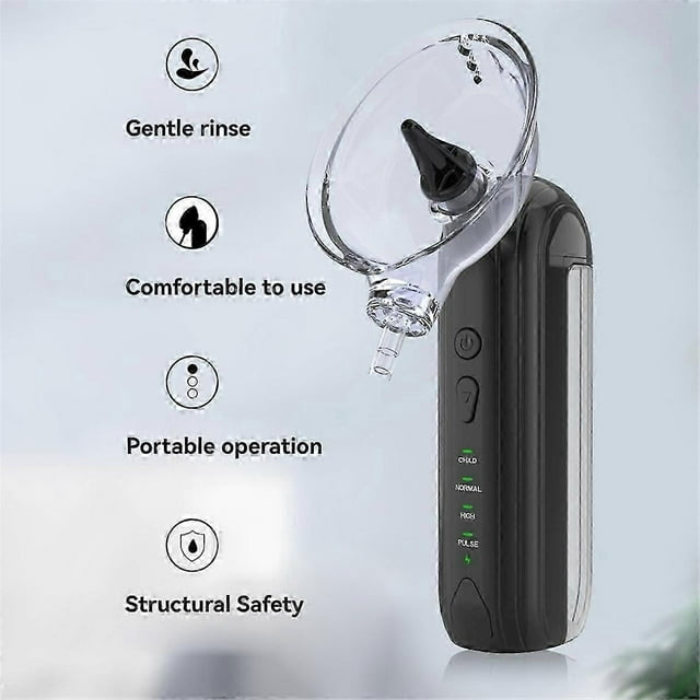 High-End Ear Cleaning Wax Removal Set with Earwax Bottle Tools Magic Machine Kit Hand Use Water Cooling System Care A