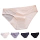 thumbnail image 2 of Gibobby Calzoncillos para mujer Logo de personalizado, Tangas a rayas de cintura , Bikini , tangas personalizadas, ropa interior de mujer, bragas, Tanga de algodón(Azul oscuro,G), 2 of 4