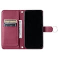 thumbnail image 4 of Funda tipo billetera GANGXUN para Xiaomi Redmi Note 14 5G – Tapa abatible con correa para mujer, 4 of 5