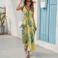thumbnail image 5 of Lunarable Pineapple Sleeveless Dress Woman Fashion Long Dresses Women's Summer Suit Dress 2025, 5 of 6