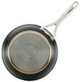 thumbnail image 3 of Anolon Nouvelle Copper Luxe 3 Piece Hard-Anodized Nonstick Pots and Pans Set, Onyx, 3 of 5