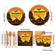 thumbnail image 3 of Halloween Themed Holiday Party Decoration Supplies Paper Plates Paper Cups Tissue Sets Tableware, 3 of 6