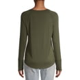 thumbnail image 5 of No Boundaries Juniors' Long Sleeve Raglan Elevate Tee, 5 of 6