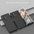 thumbnail image 2 of Topsem Funda Para Samsung Galaxy Z Fold 2 5G Con Película De Vidrio Templado Ultra Delgada Película Combinada Antigolpes Duro Mate Antigolpes Carcasa Protectora (Negro), 2 of 5
